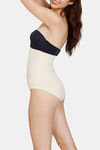 Zivame All Day Light Weight Highwaist Brief - Oyster White — thumbnail 3